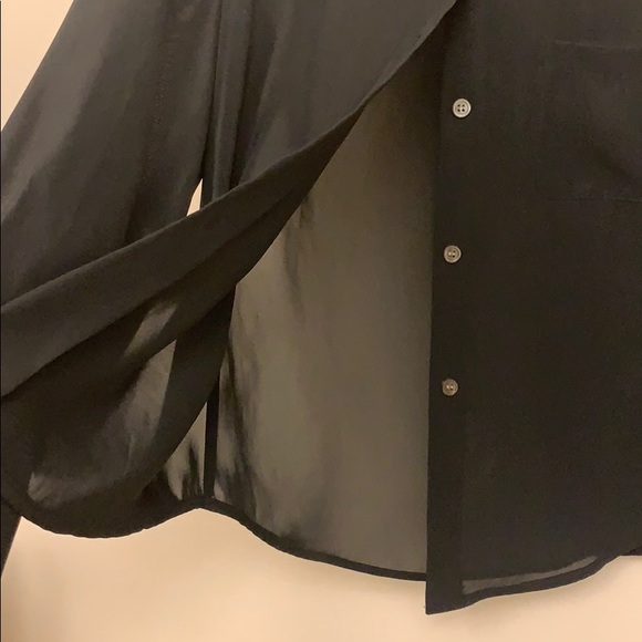 Vintage Chaiken & Capone Black Sheer Blouse - Picture 5 of 6